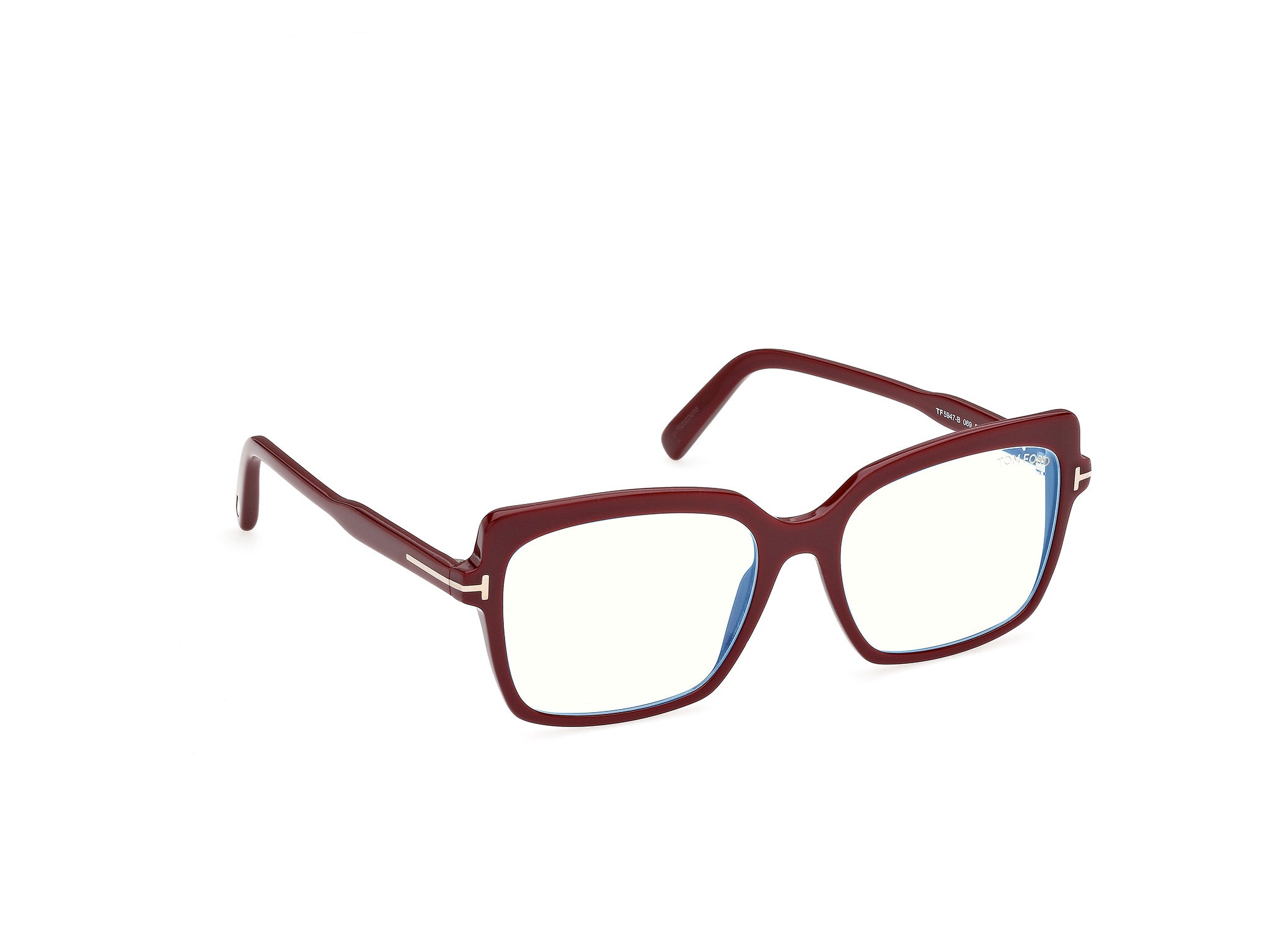 Shiny Bordeaux Female Eyeglasses Tom Ford 889214683908