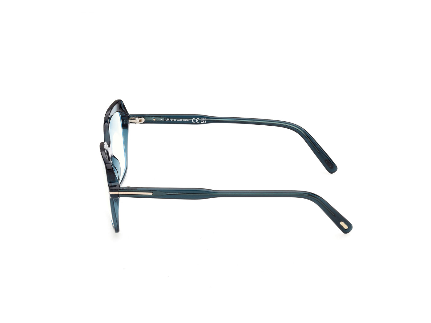 Shiny Blue Female Eyeglasses Tom Ford 889214683915