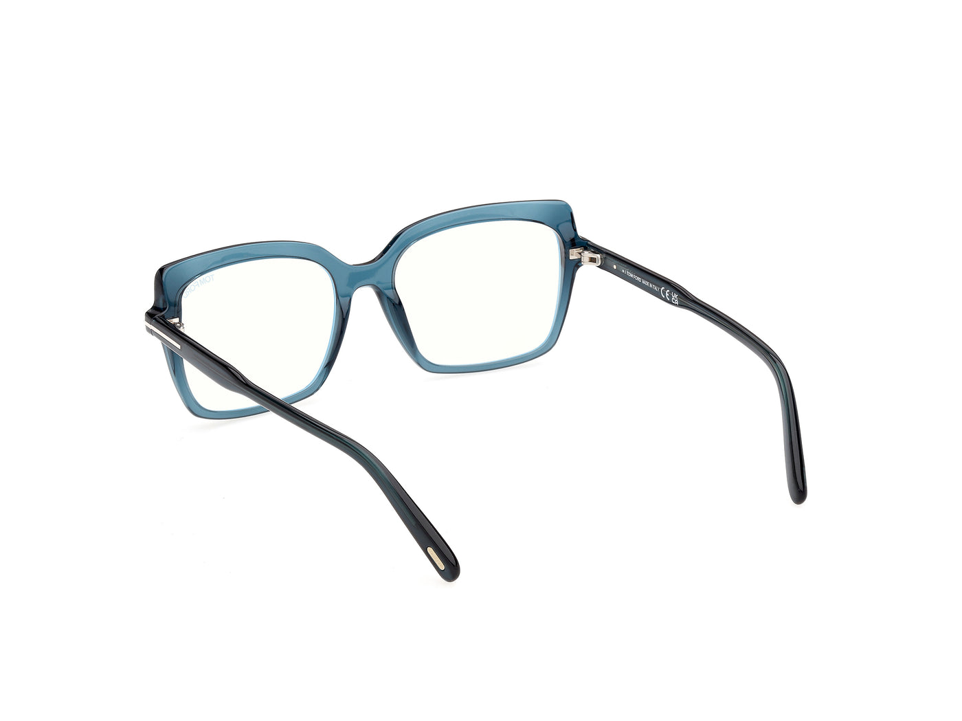 Shiny Blue Female Eyeglasses Tom Ford 889214683915