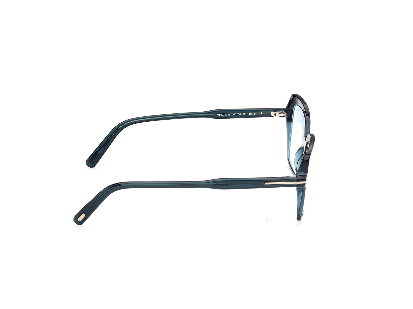 Shiny Blue Female Eyeglasses Tom Ford 889214683915