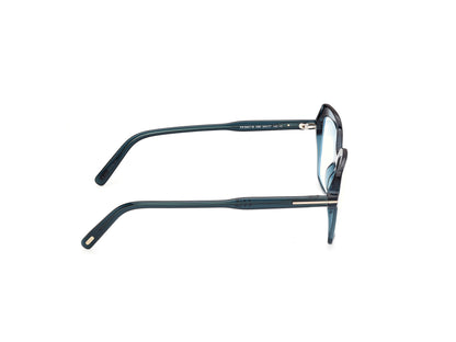 Shiny Blue Female Eyeglasses Tom Ford 889214683915
