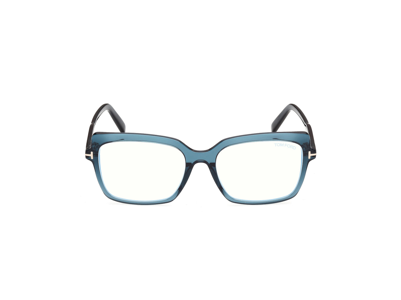 Shiny Blue Female Eyeglasses Tom Ford 889214683915