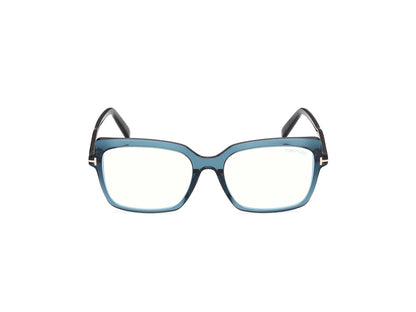Shiny Blue Female Eyeglasses Tom Ford 889214683915