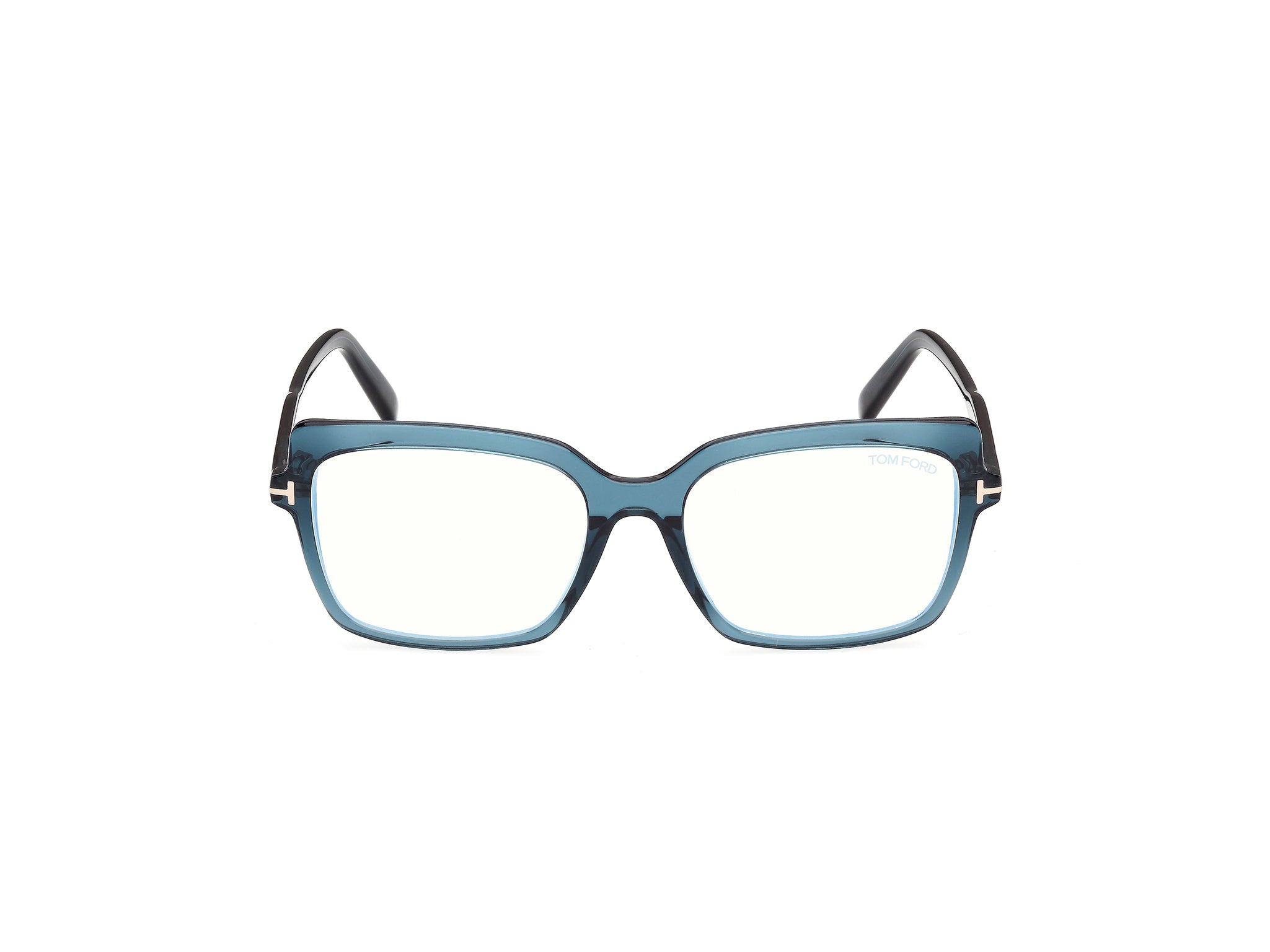 Shiny Blue Female Eyeglasses Tom Ford 889214683915