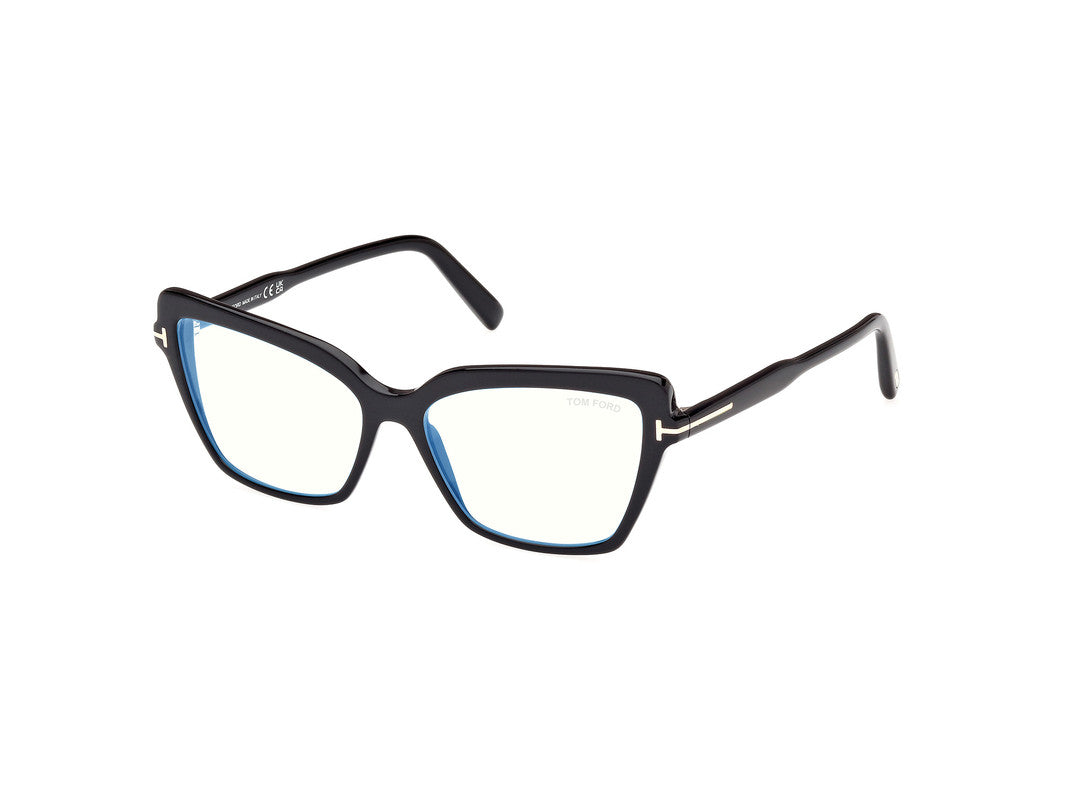 Shiny Black Female Glasses Tom Ford 889214488817