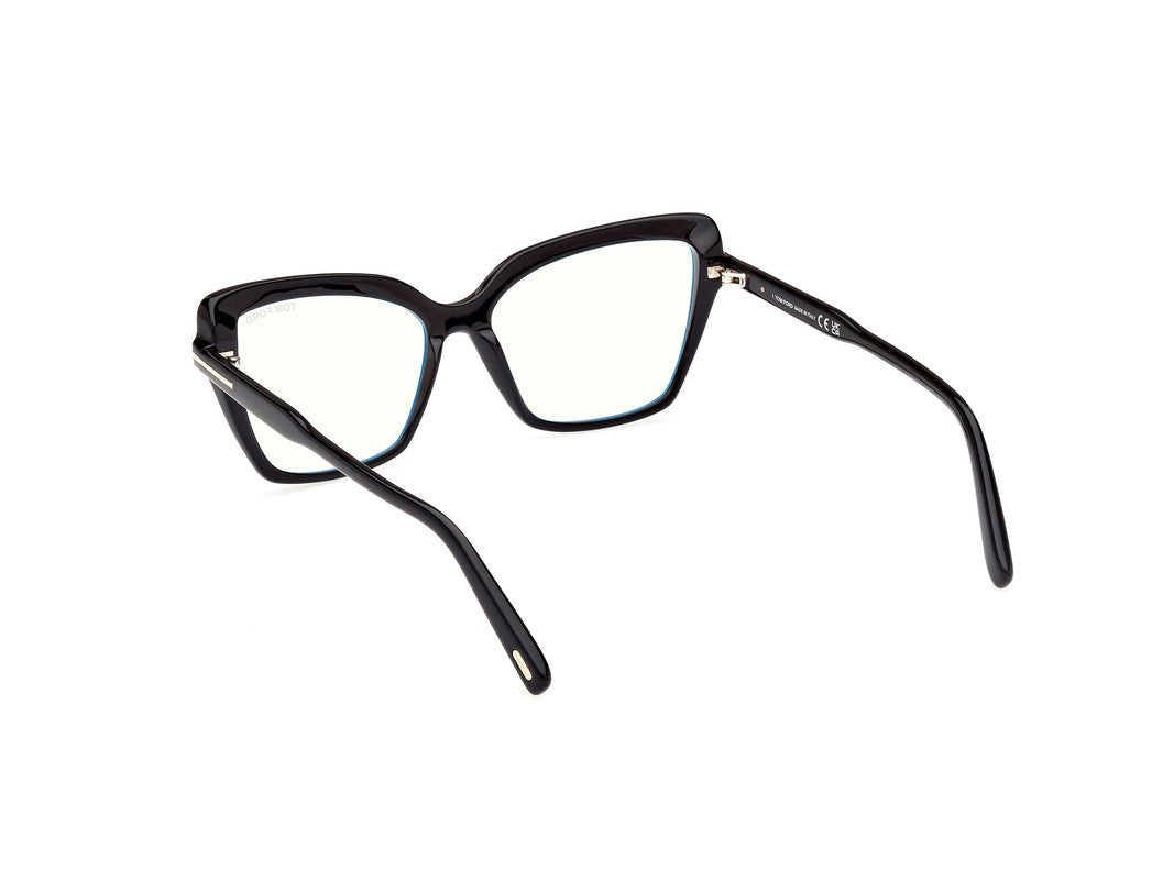 Shiny Black Female Glasses Tom Ford 889214488817