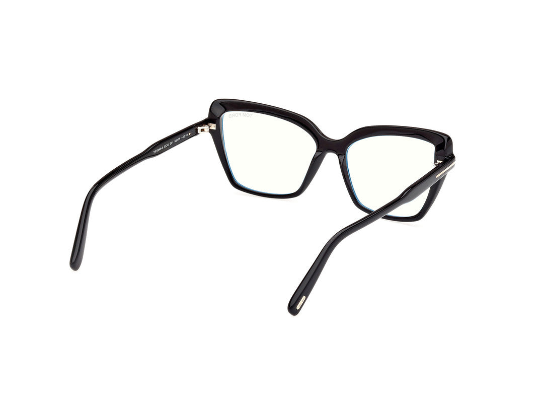 Shiny Black Female Glasses Tom Ford 889214488817