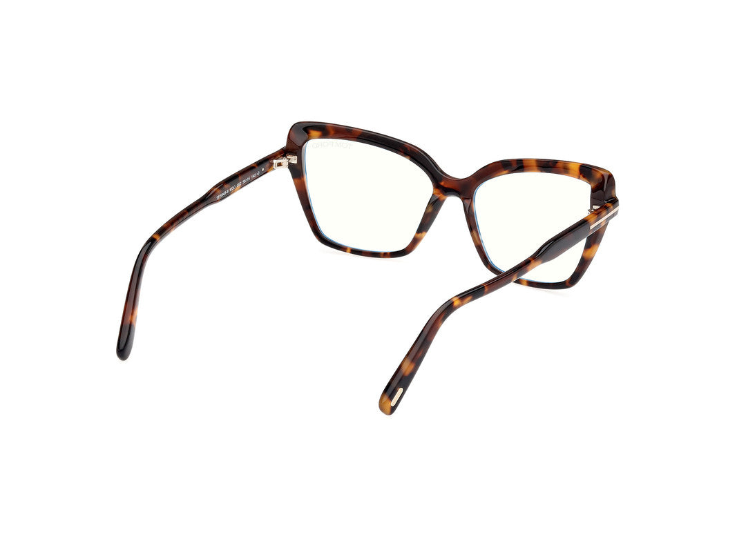 Dark Havana Female Glasses Tom Ford 889214488824