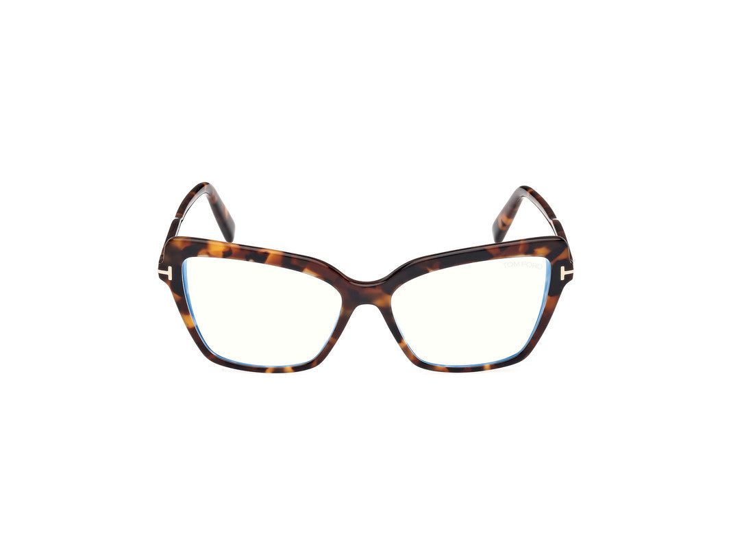 Dark Havana Female Glasses Tom Ford 889214488824