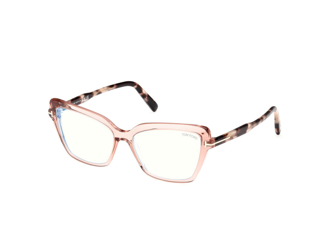 Shiny Light Pink Female Glasses Tom Ford 889214488831