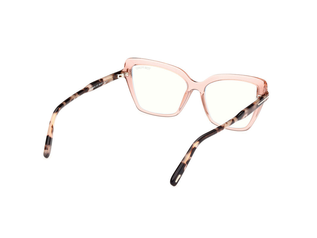 Shiny Light Pink Female Glasses Tom Ford 889214488831