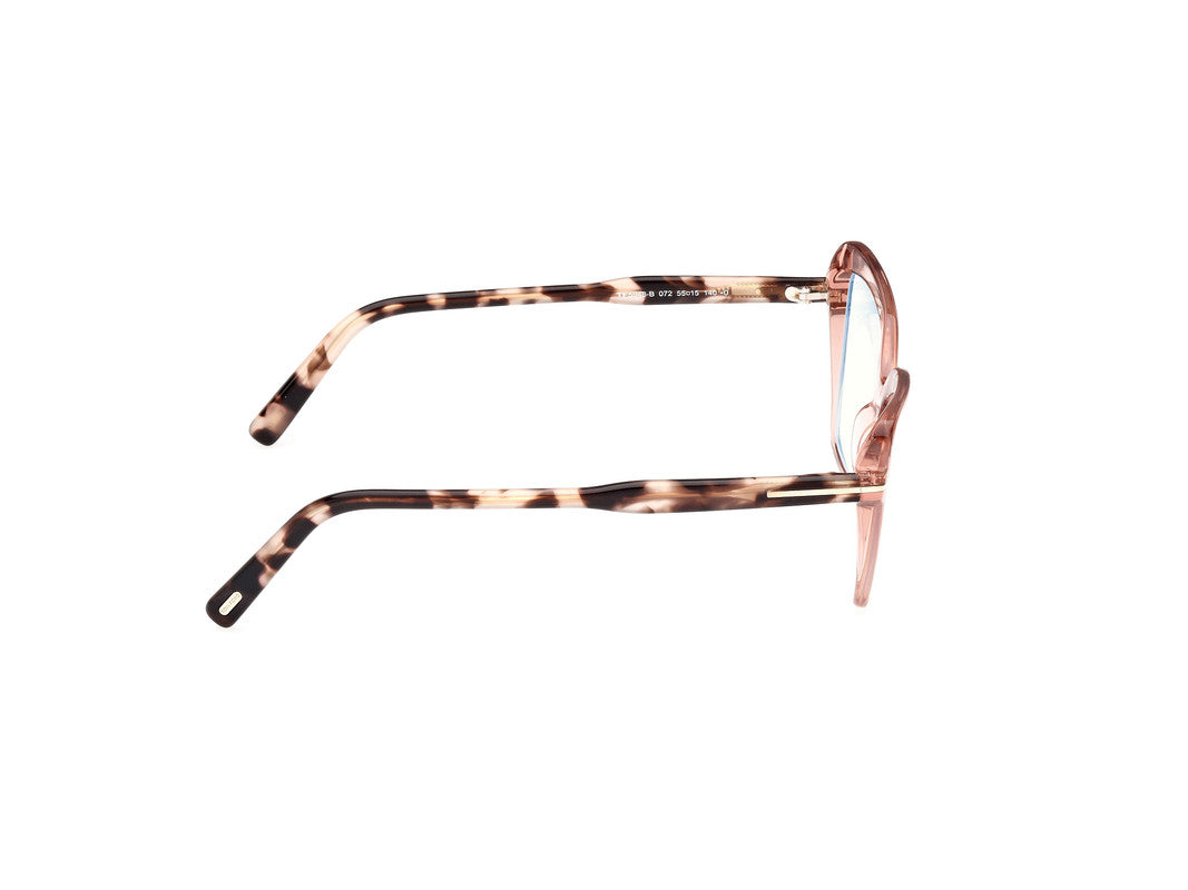 Shiny Light Pink Female Glasses Tom Ford 889214488831