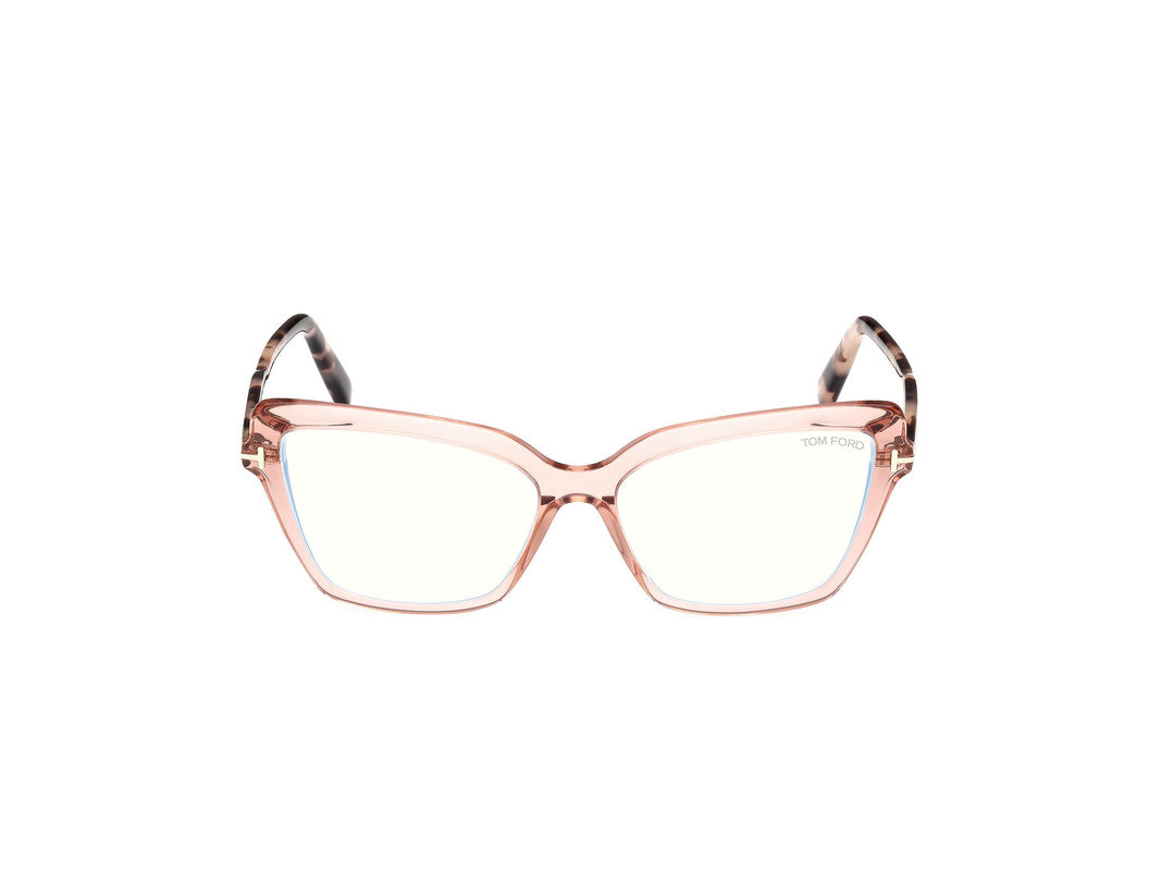 Shiny Light Pink Female Glasses Tom Ford 889214488831