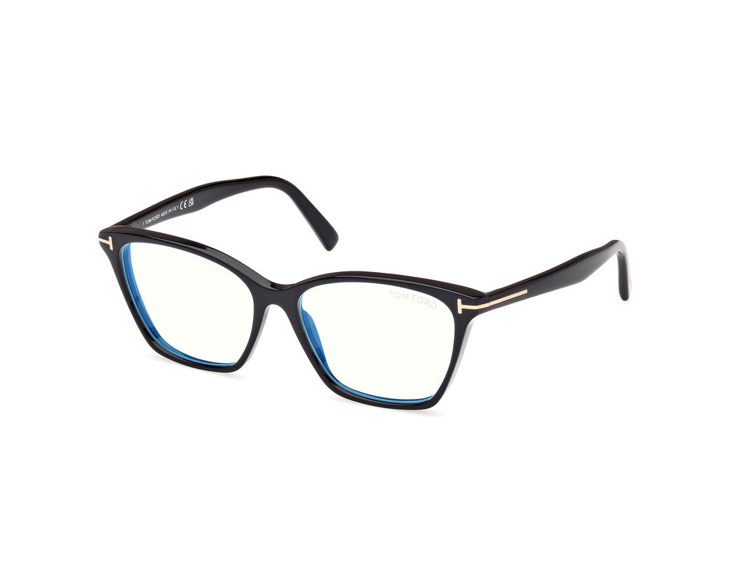 Shiny Black Female Glasses Tom Ford 889214488855