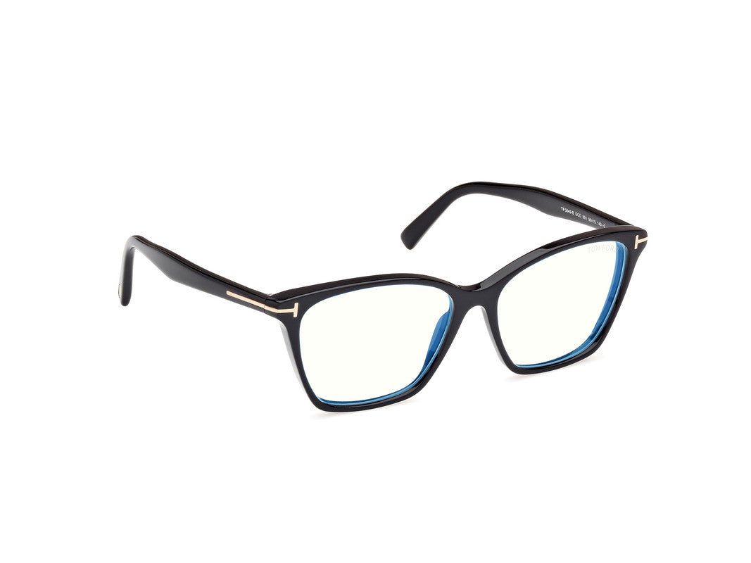 Shiny Black Female Glasses Tom Ford 889214488855