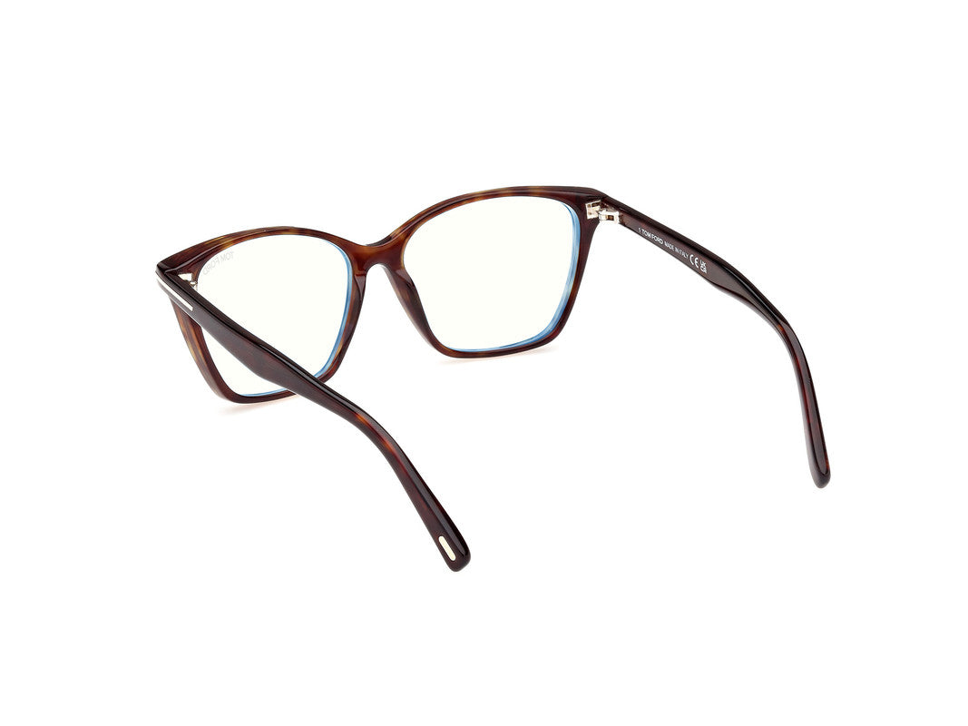 Dark Havana Female Glasses Tom Ford 889214488879