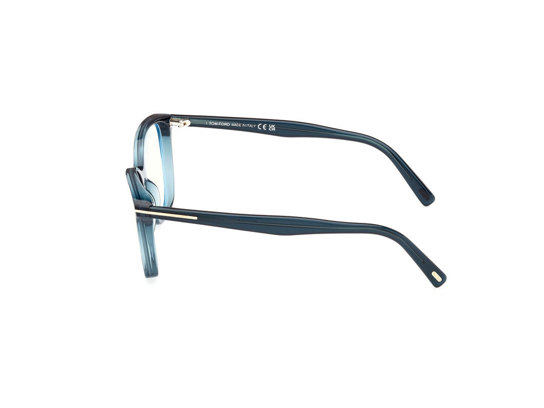 Shiny Blue Female Glasses Tom Ford 889214488886