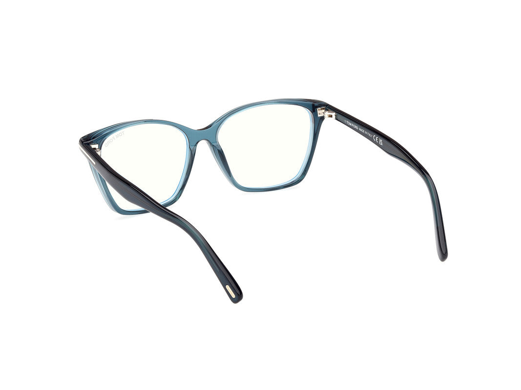 Shiny Blue Female Glasses Tom Ford 889214488886