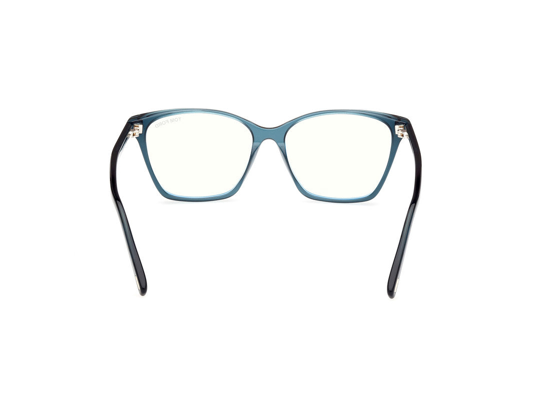 Shiny Blue Female Glasses Tom Ford 889214488886