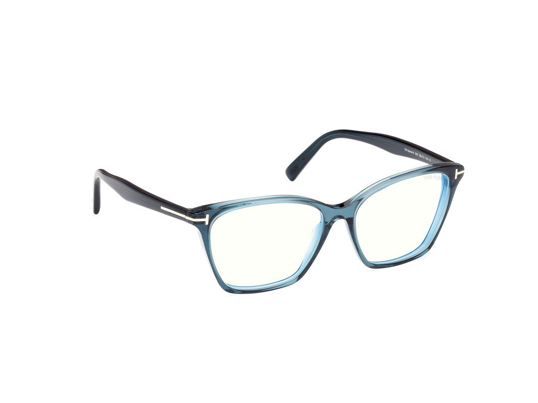 Shiny Blue Female Glasses Tom Ford 889214488886