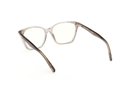 Shiny Light Brown Female Eyeglasses Tom Ford 889214637659