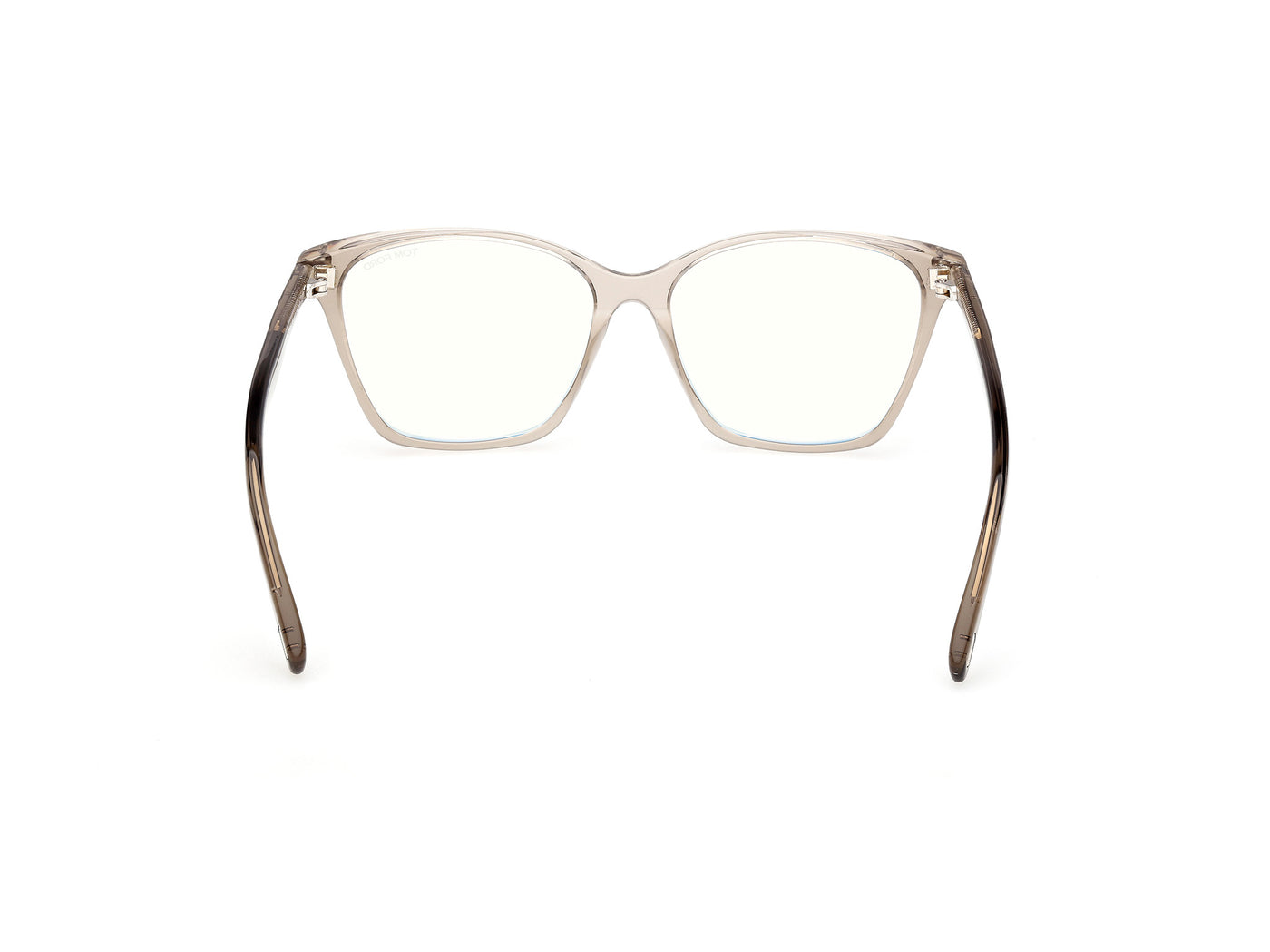 Shiny Light Brown Female Eyeglasses Tom Ford 889214637659