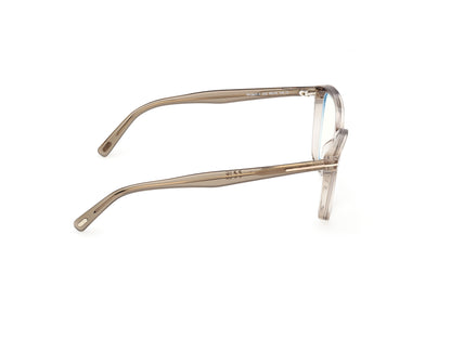 Shiny Light Brown Female Eyeglasses Tom Ford 889214637659