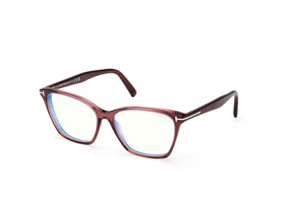 Shiny Bordeaux Female Eyeglasses Tom Ford 889214637666