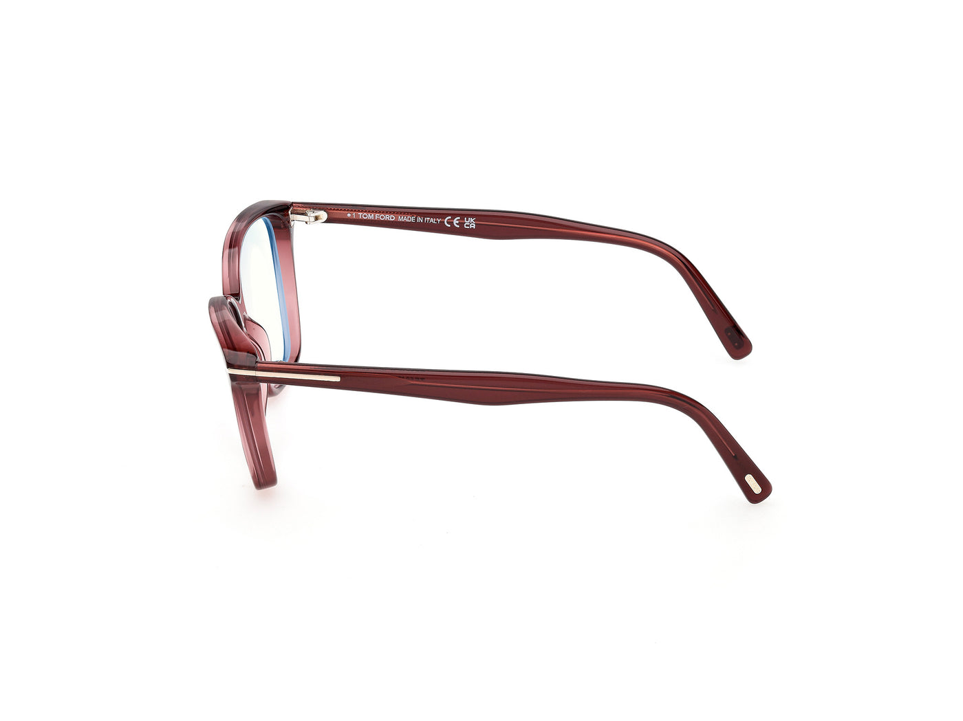 Shiny Bordeaux Female Eyeglasses Tom Ford 889214637666