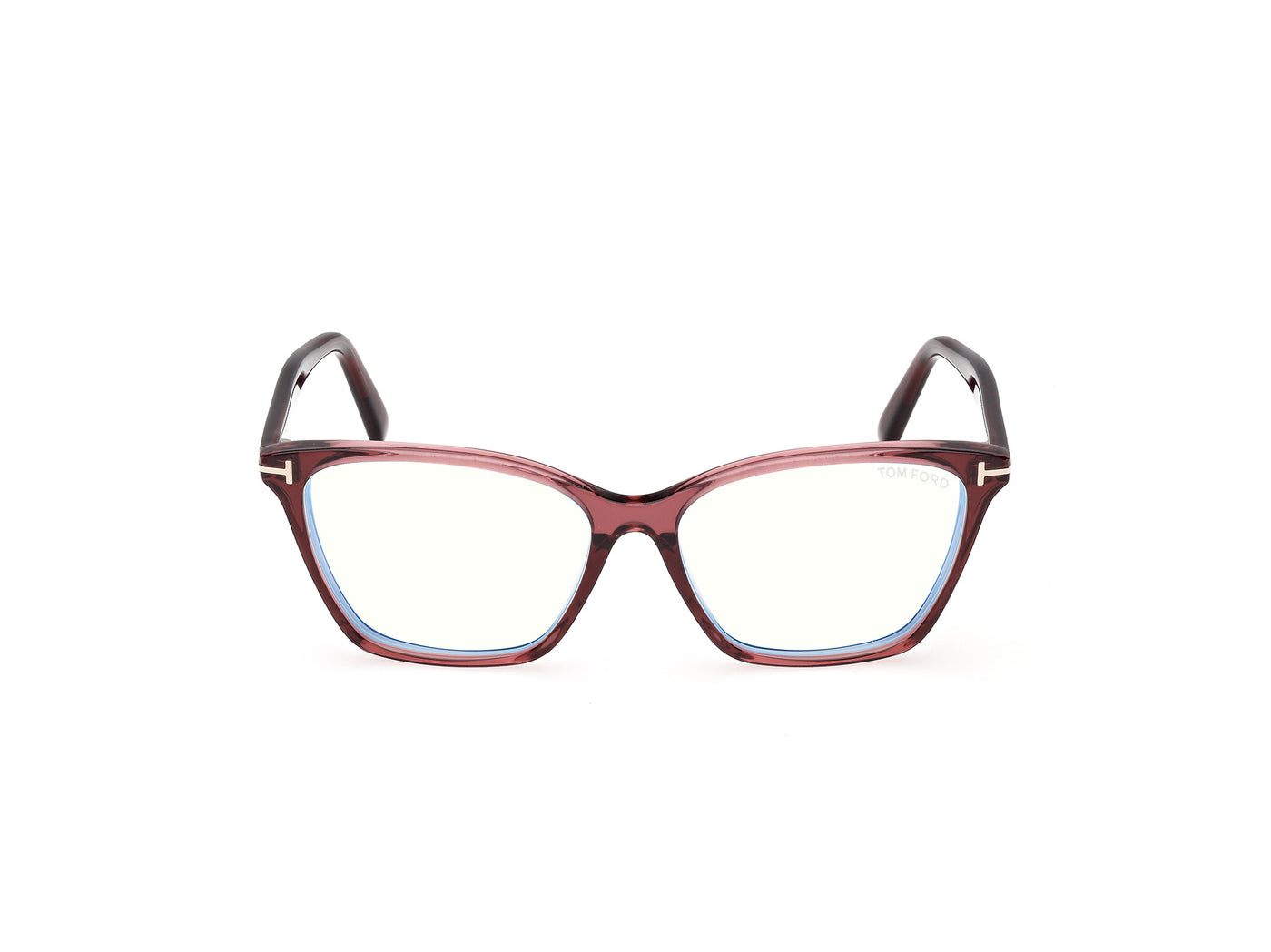 Shiny Bordeaux Female Eyeglasses Tom Ford 889214637666