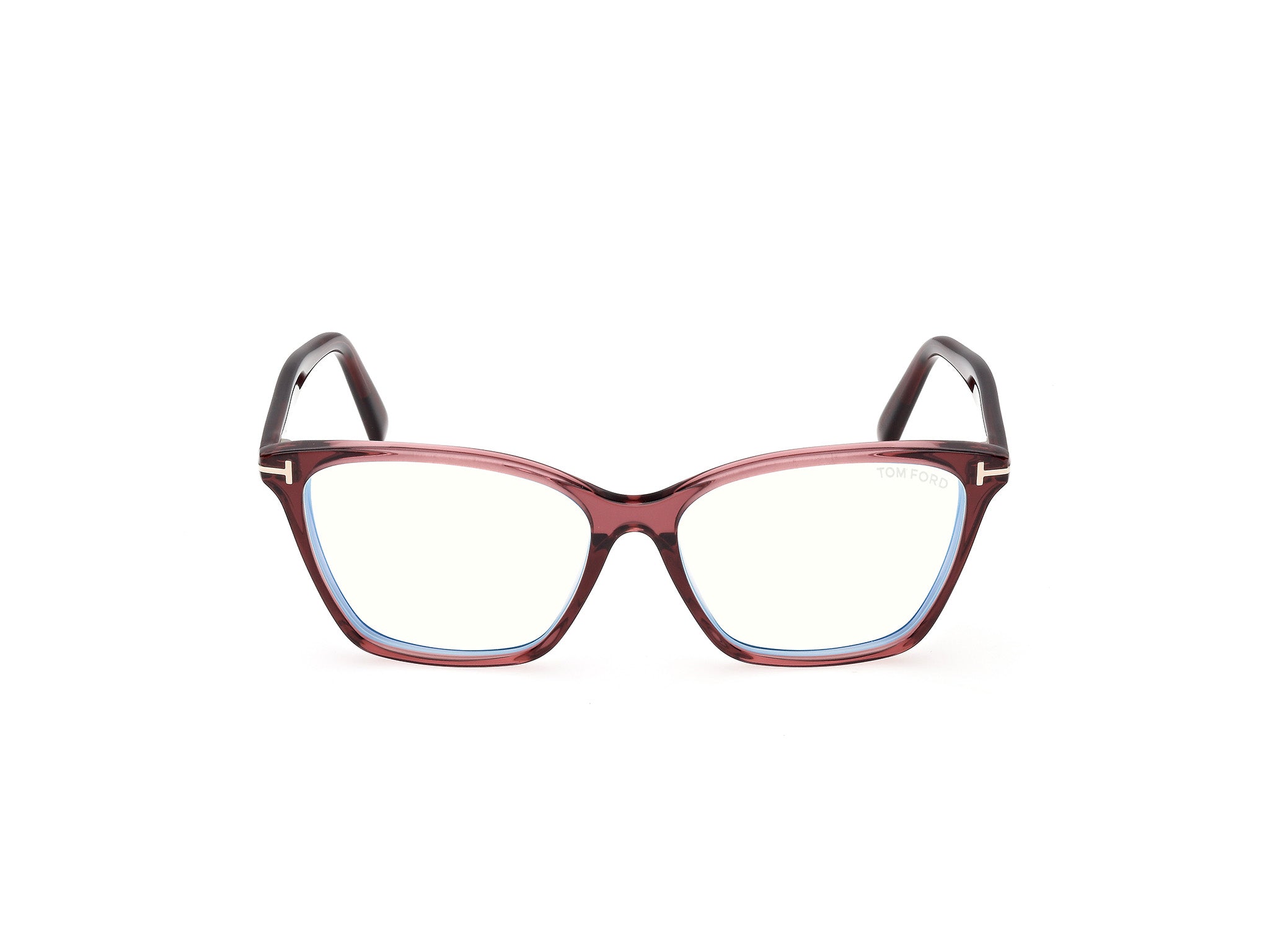Shiny Bordeaux Female Eyeglasses Tom Ford 889214637666