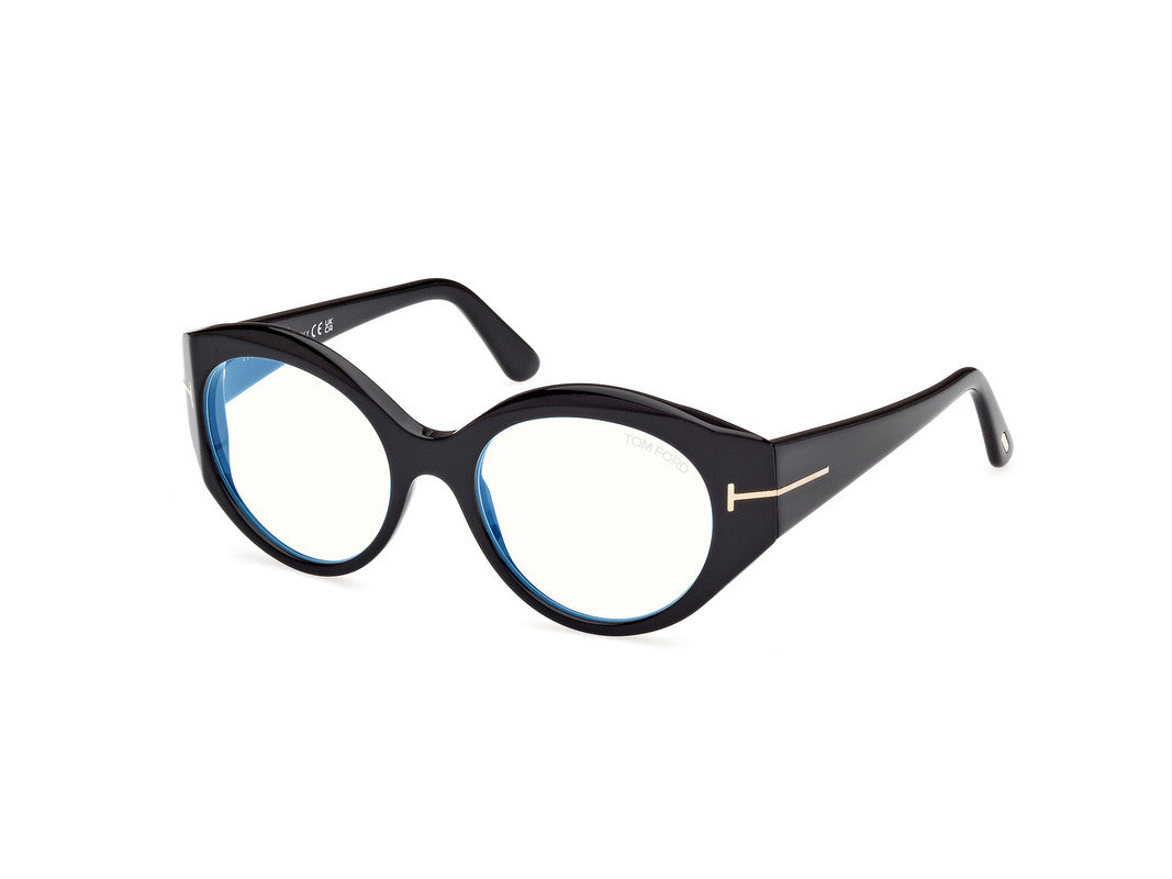 Shiny Black Female Glasses Tom Ford 889214488893