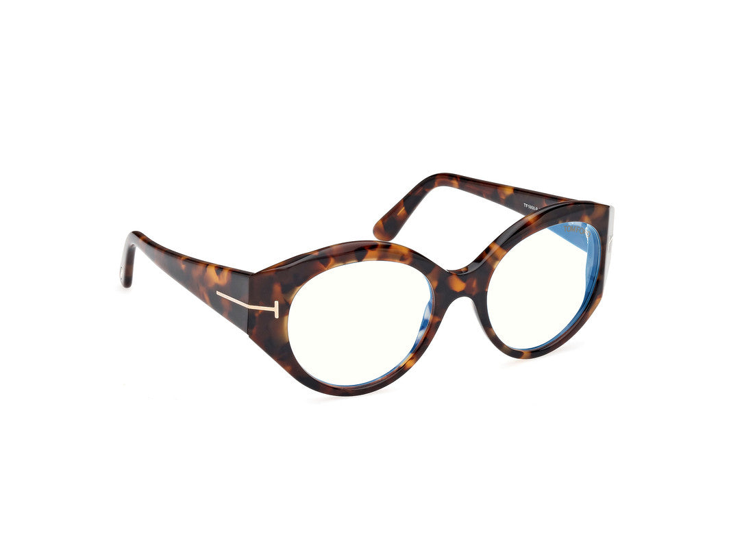 Dark Havana Female Glasses Tom Ford 889214488916