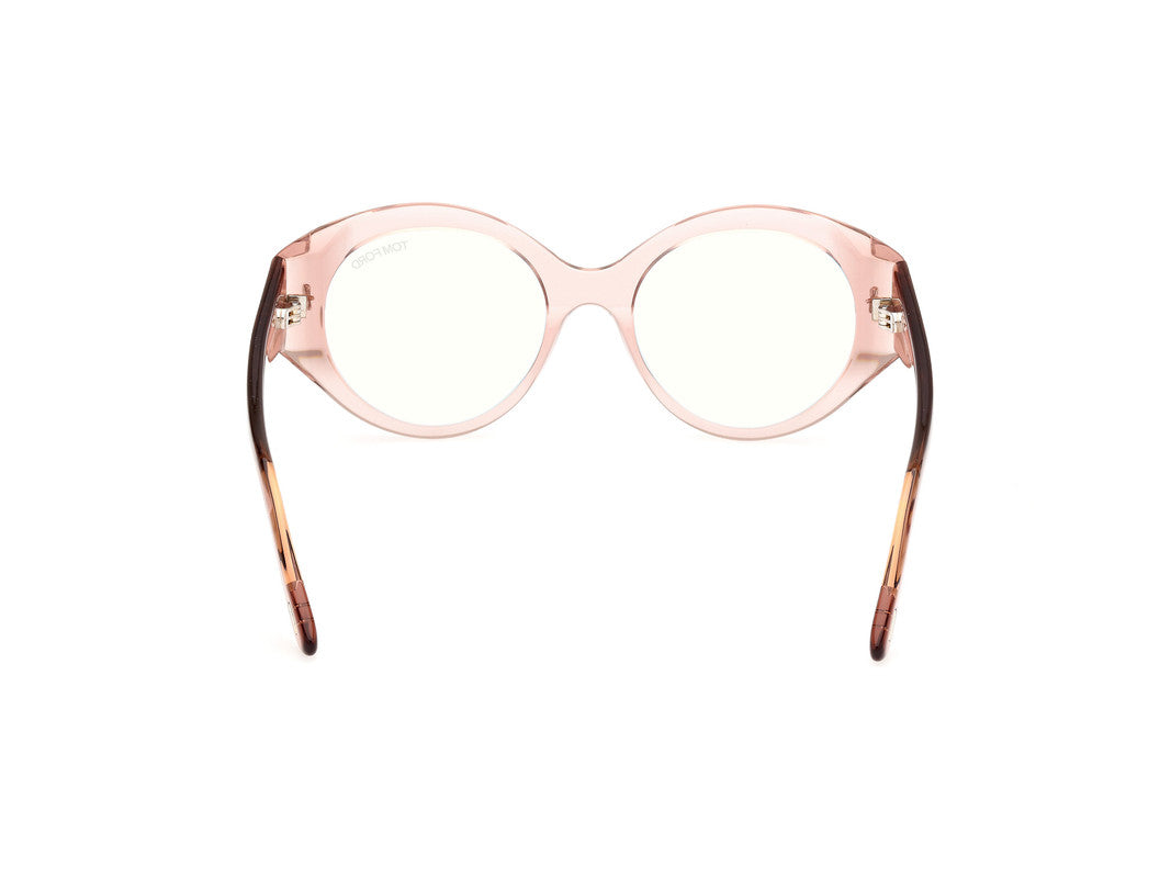 Shiny Light Pink Female Glasses Tom Ford 889214488923