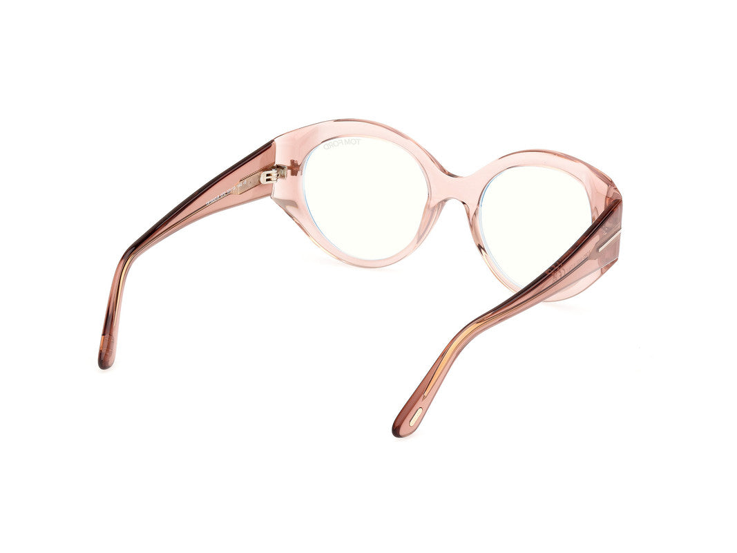 Shiny Light Pink Female Glasses Tom Ford 889214488923