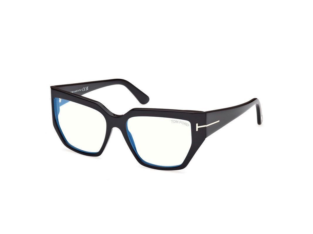 Shiny Black Female Glasses Tom Ford 889214488930