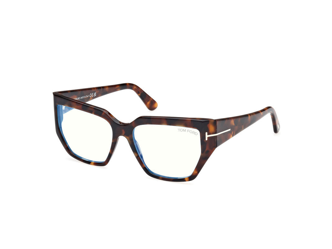 Dark Havana Female Glasses Tom Ford 889214488954