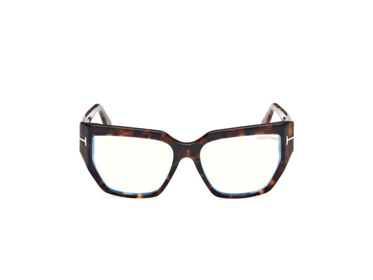 Dark Havana Female Glasses Tom Ford 889214488954