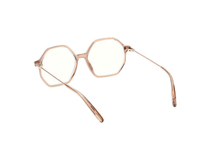 Shiny Light Brown Female Glasses Tom Ford 889214488985