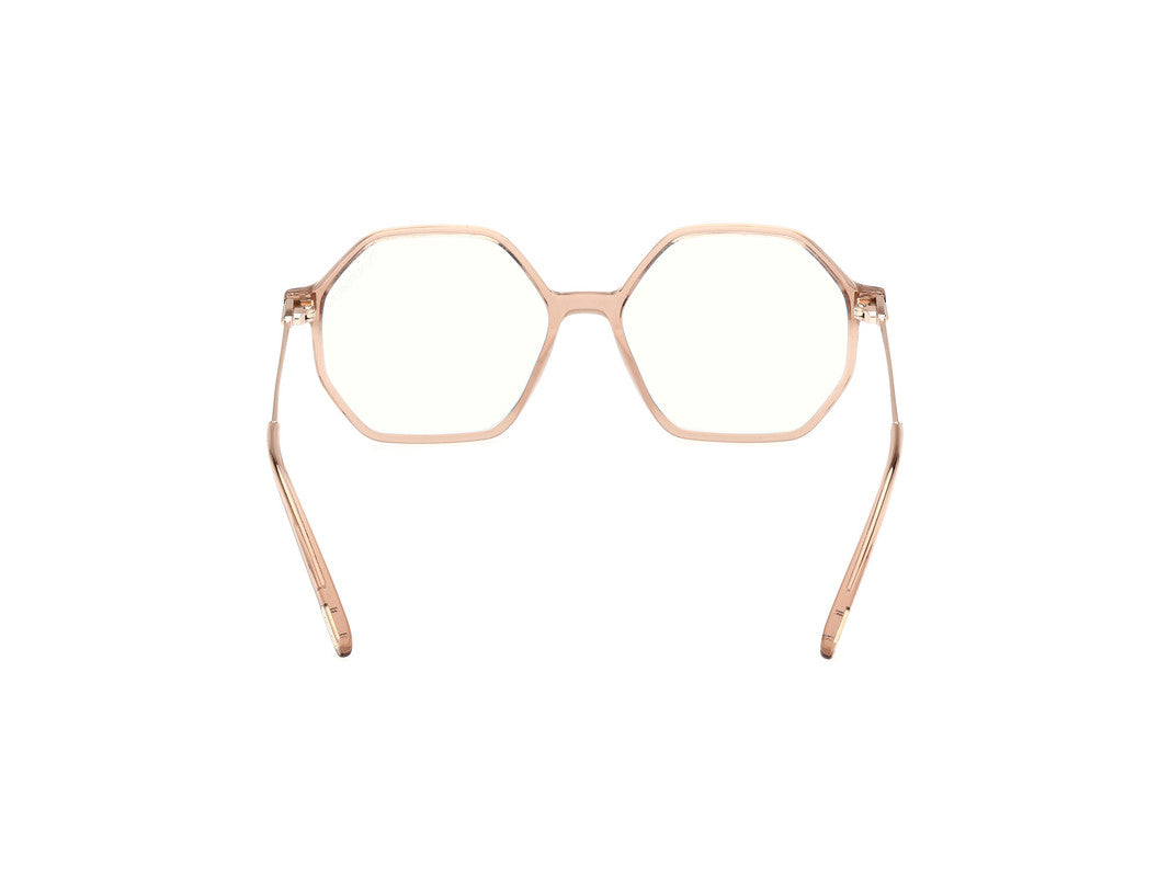 Shiny Light Brown Female Glasses Tom Ford 889214488985