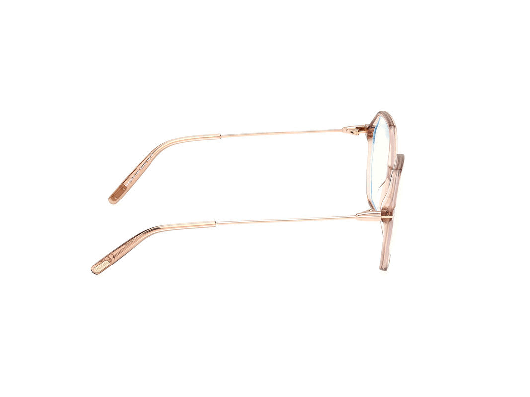 Shiny Light Brown Female Glasses Tom Ford 889214488985