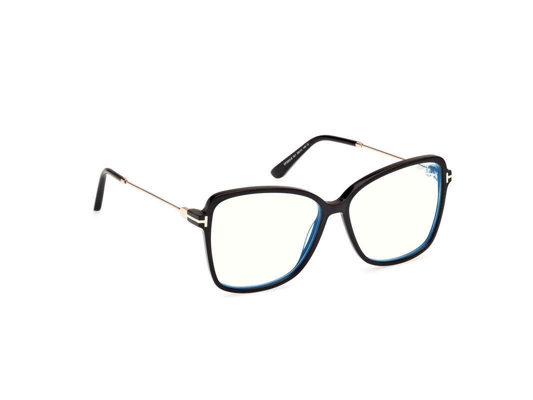 Shiny Black Female Glasses Tom Ford 889214489012