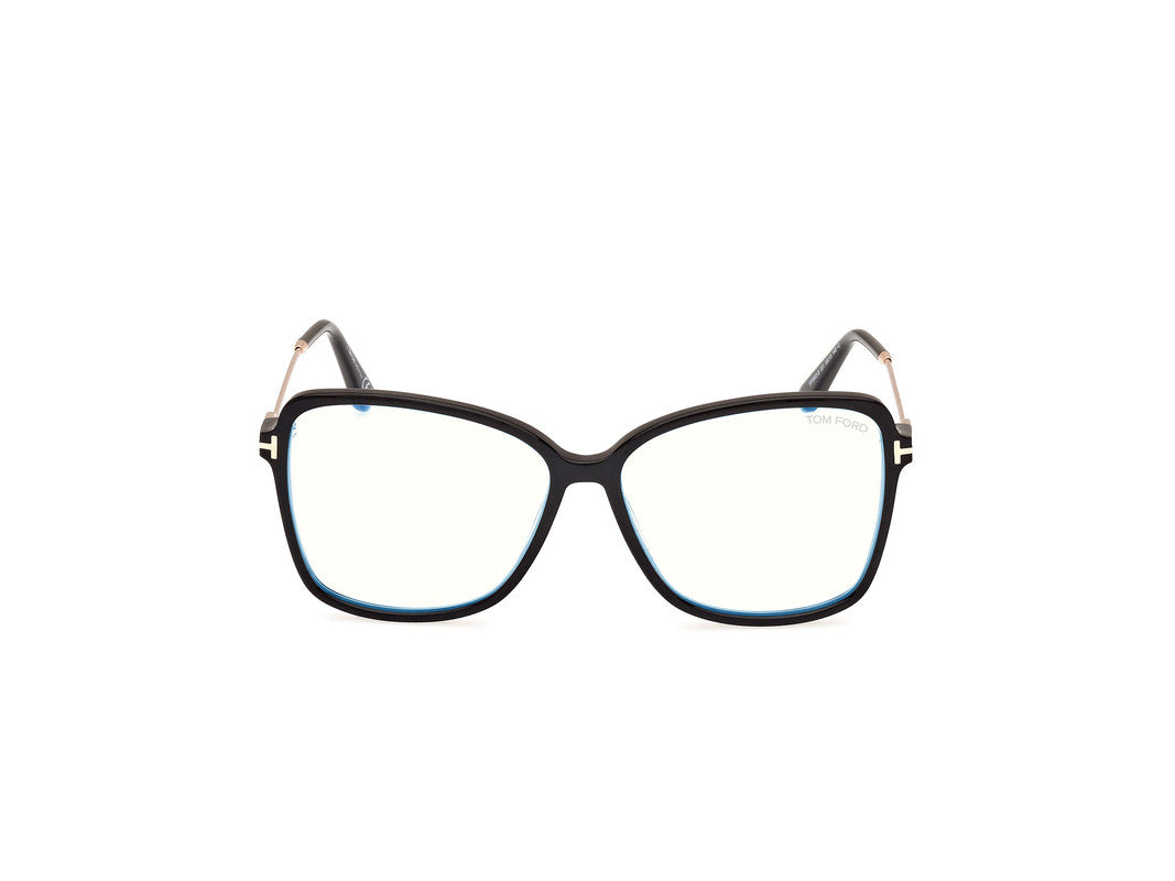 Shiny Black Female Glasses Tom Ford 889214489012