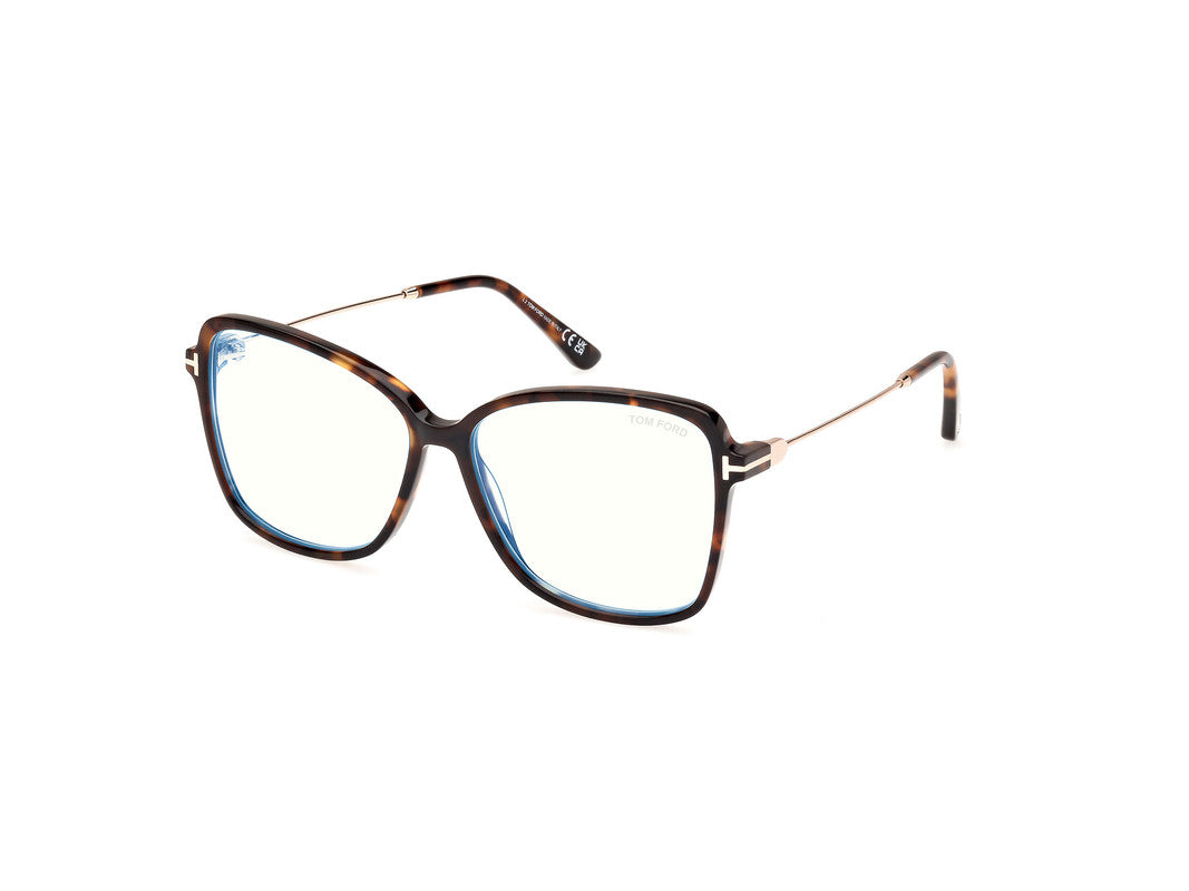 Dark Havana Female Glasses Tom Ford 889214489029