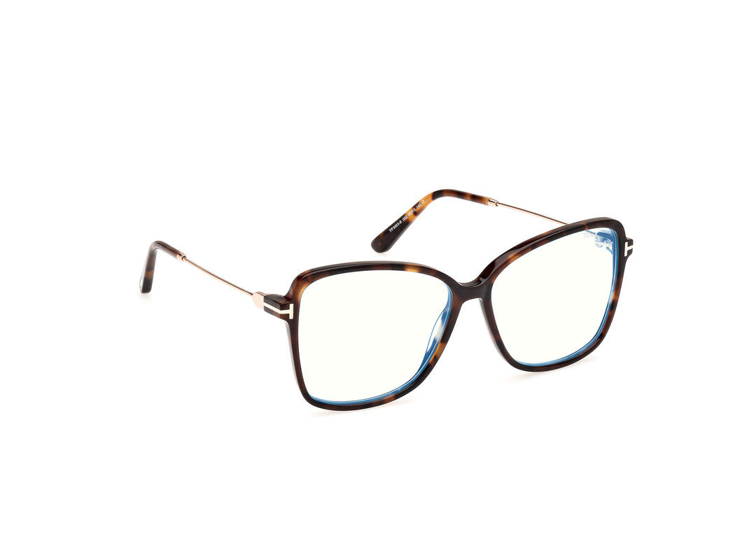 Dark Havana Female Glasses Tom Ford 889214489029