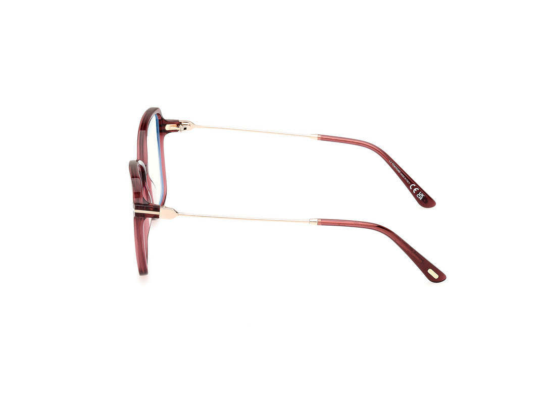 Shiny Bordeaux Female Glasses Tom Ford 889214489043