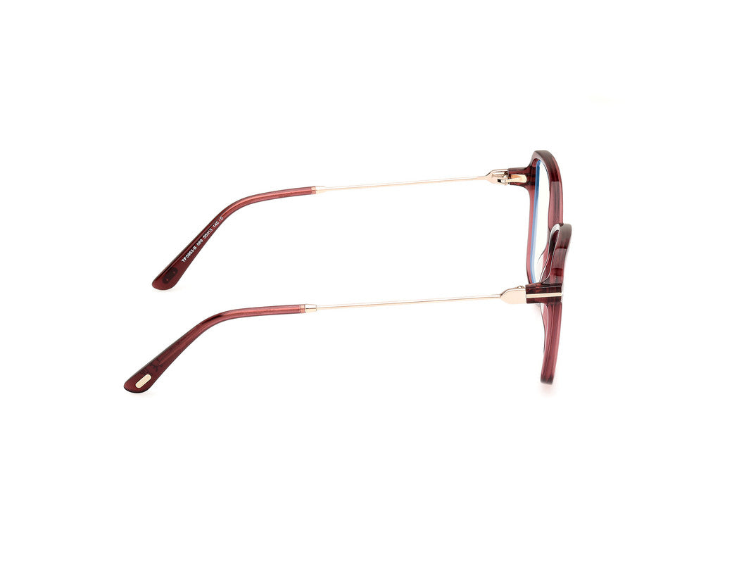 Shiny Bordeaux Female Glasses Tom Ford 889214489043