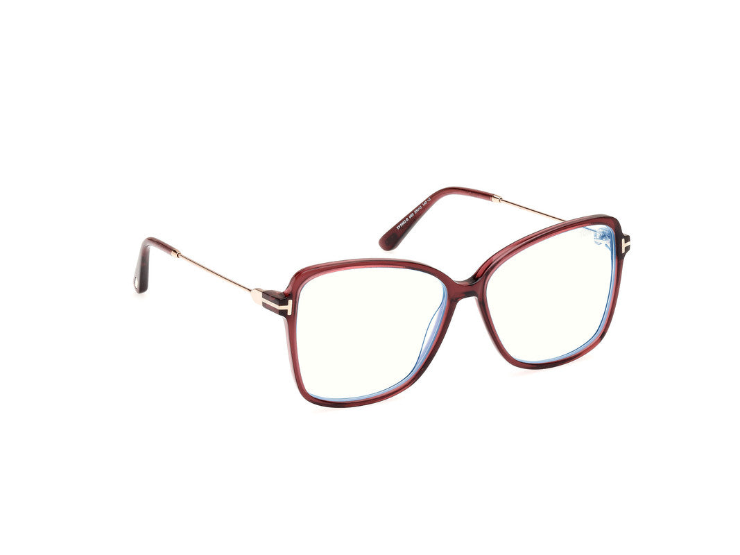 Shiny Bordeaux Female Glasses Tom Ford 889214489043