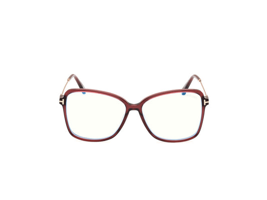 Shiny Bordeaux Female Glasses Tom Ford 889214489043