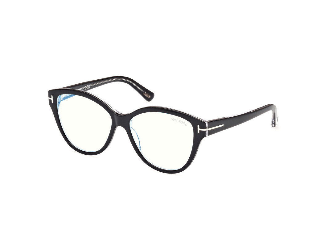 Black/Crystal Female Glasses Tom Ford 889214496140